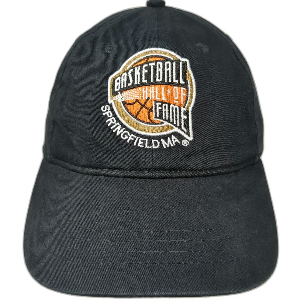 KNP Basketball Hall of Fame Hat Black One Size Baseball Cap Strapback Adjustable